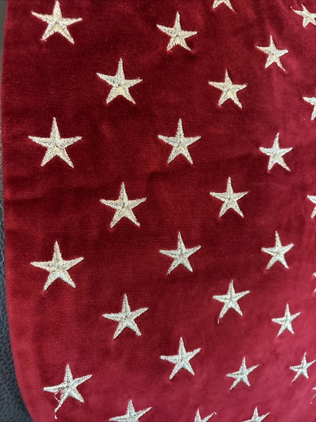 Pottery Barn Holiday Christmas stocking gift party quilted tree Disney