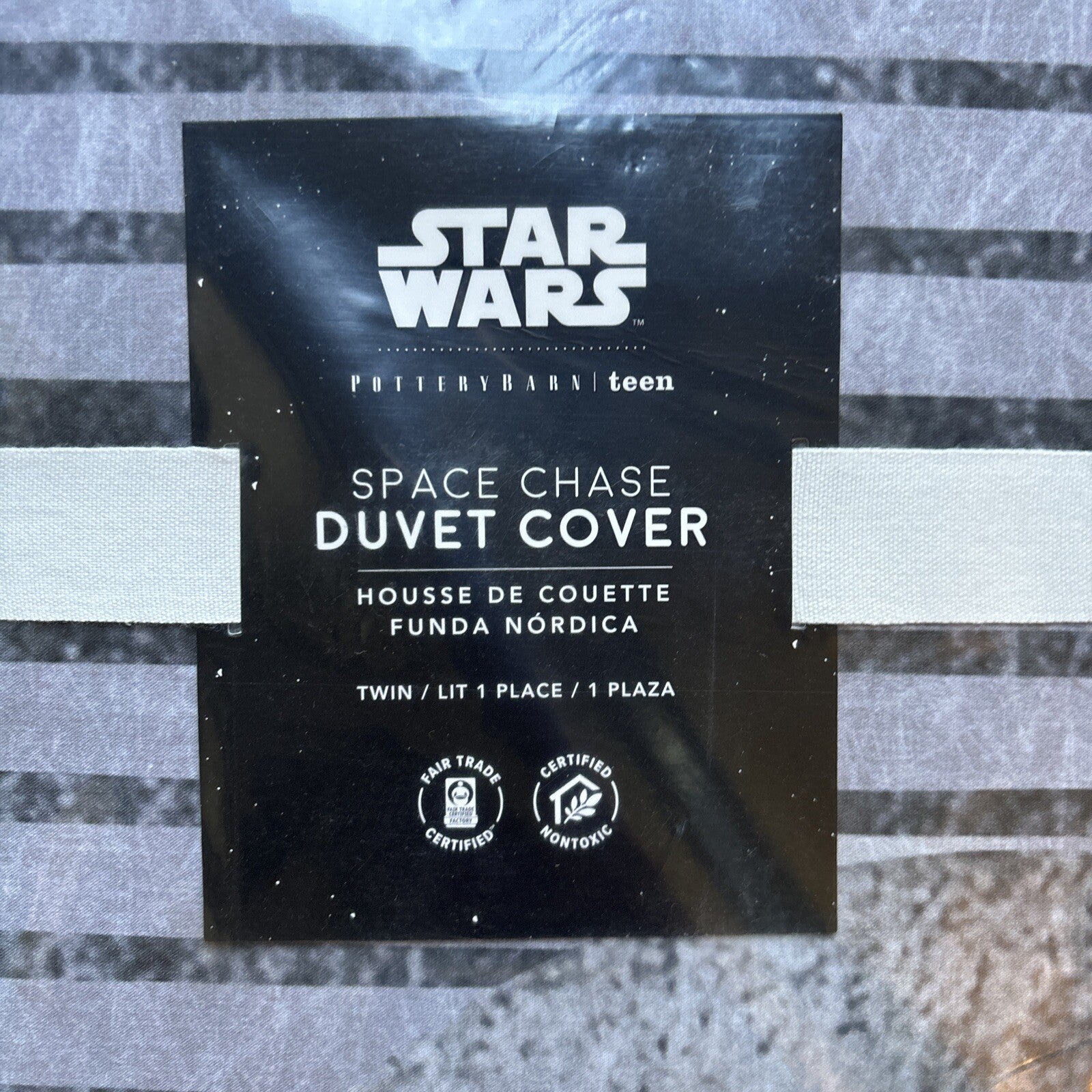 Pottery Barn Star wars Space Disney Duvet +Pillow Sham Holiday planet school boy
