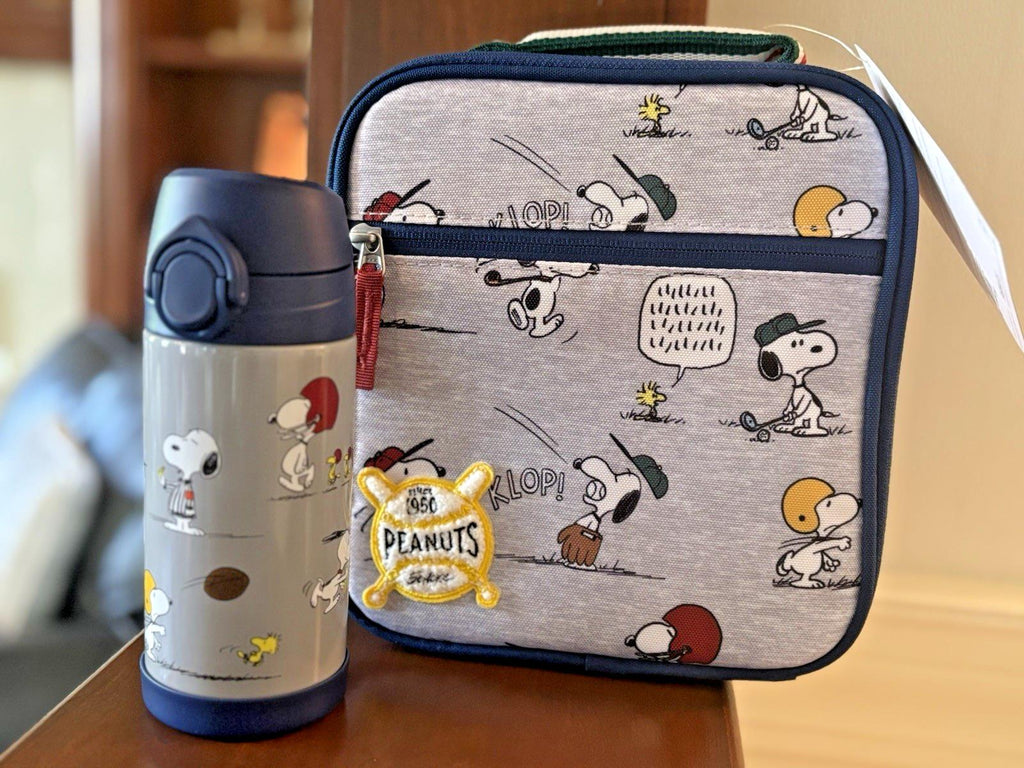 Pottery barn school BACKPACK LUNCH WATER bag Disney SNOOPY Sport travel birthday