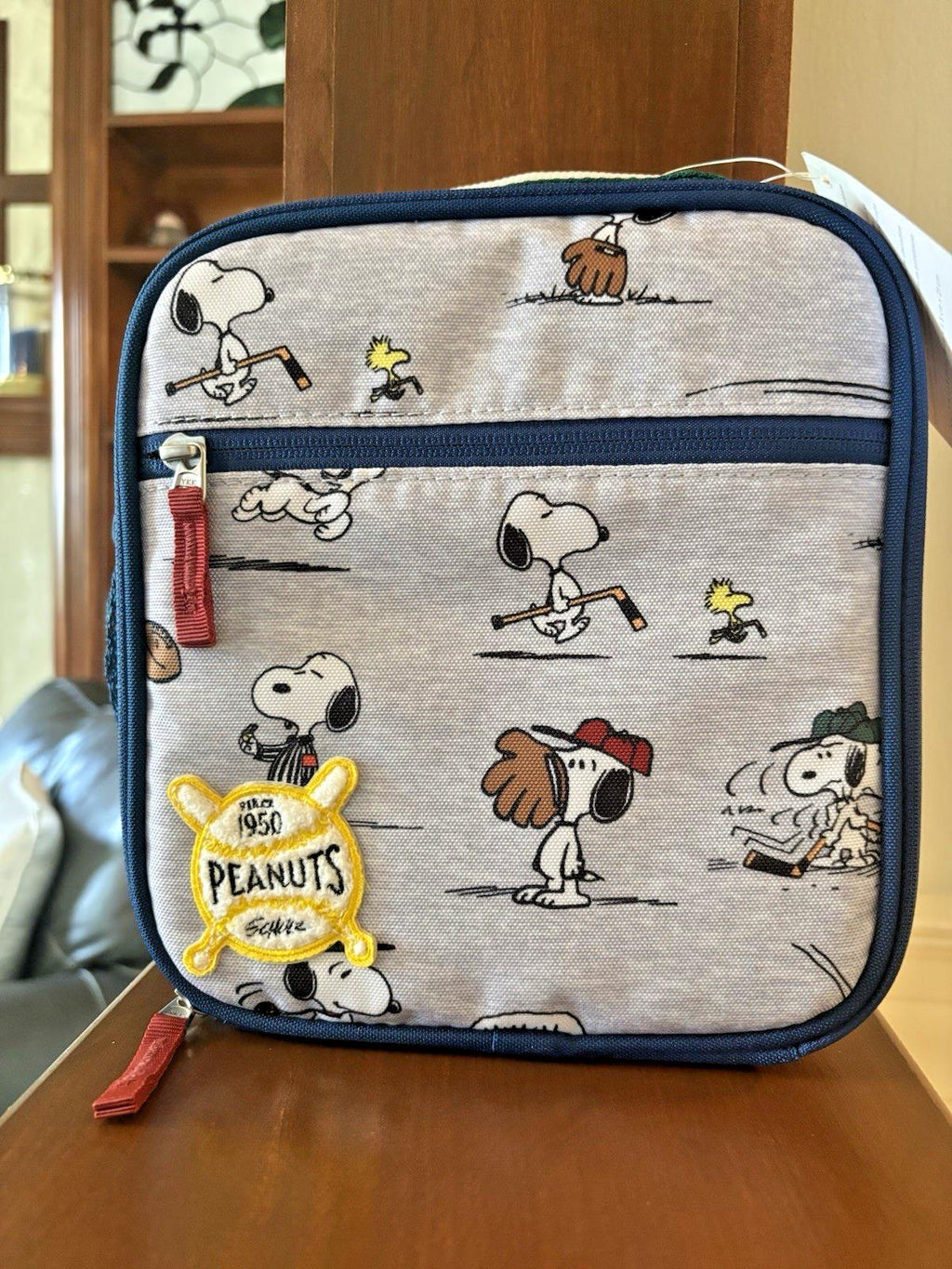 Pottery barn school BACKPACK LUNCH WATER bag Disney SNOOPY Sport travel birthday