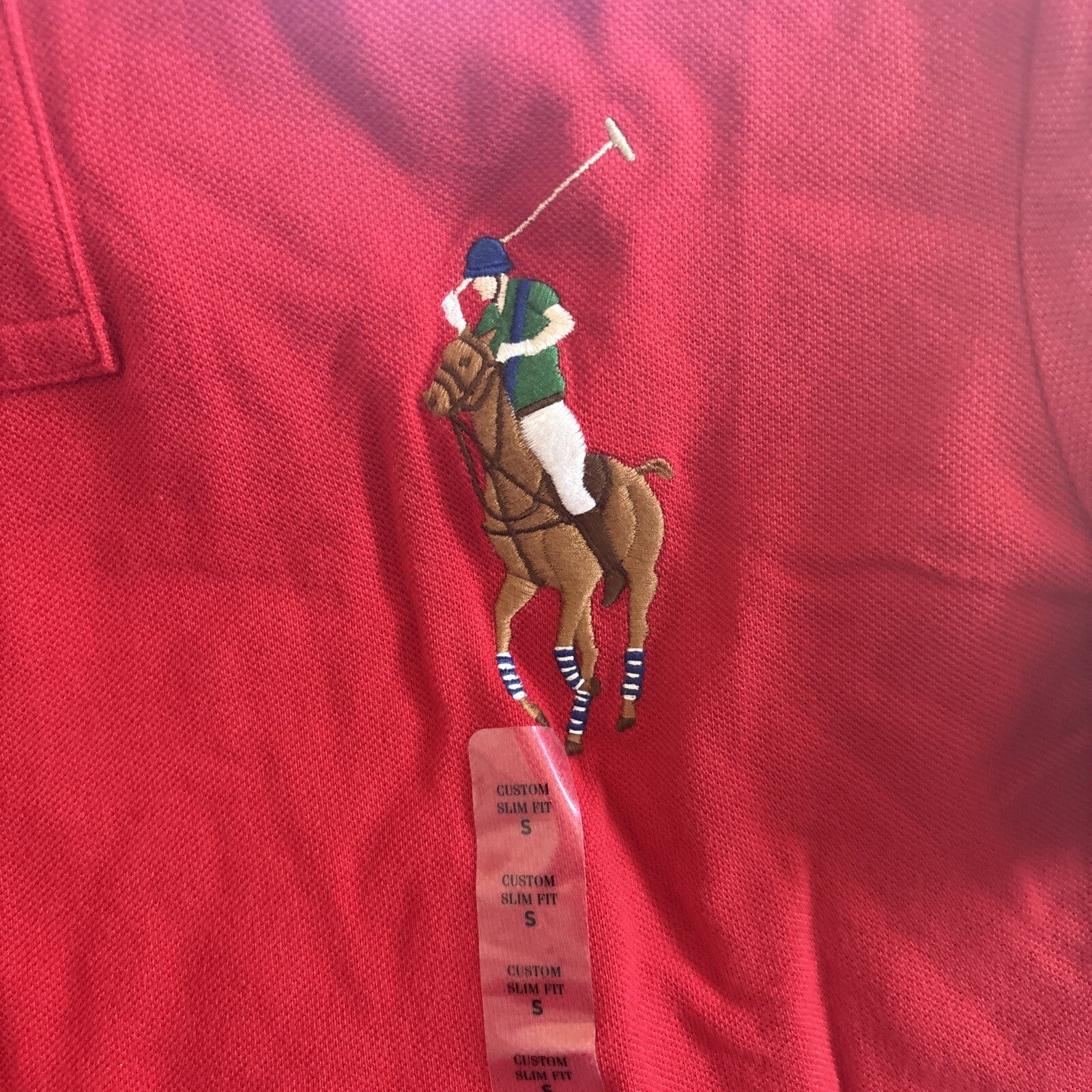 Ralph Lauren polo shirt jersey stripe small Disney school college holiday $119 [