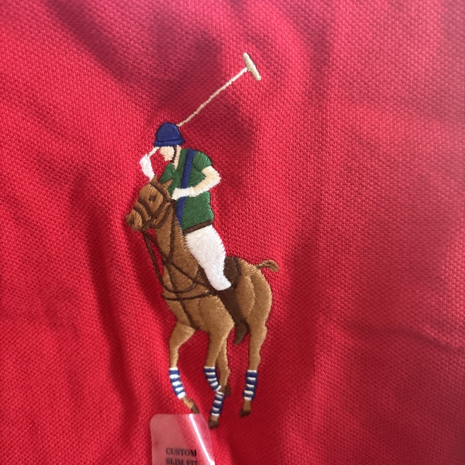 Ralph Lauren polo shirt jersey stripe small Disney school college holiday $119 [