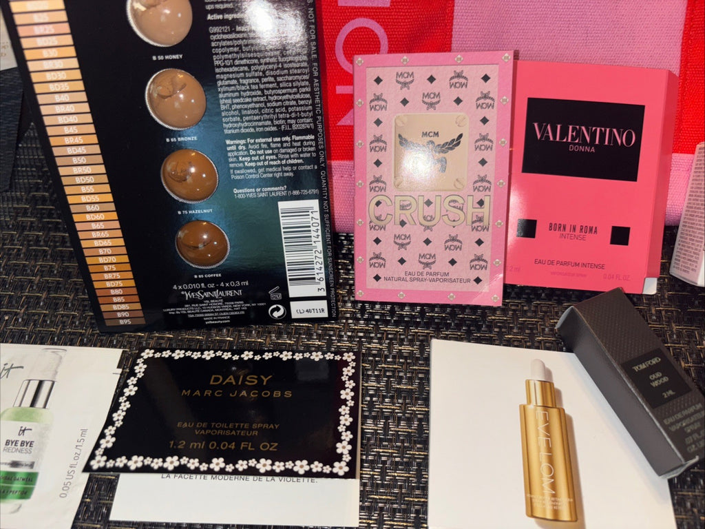 Armani La Mer Valentino Tom Ford beauty bag holiday gift Set Travel Girl ?? $295