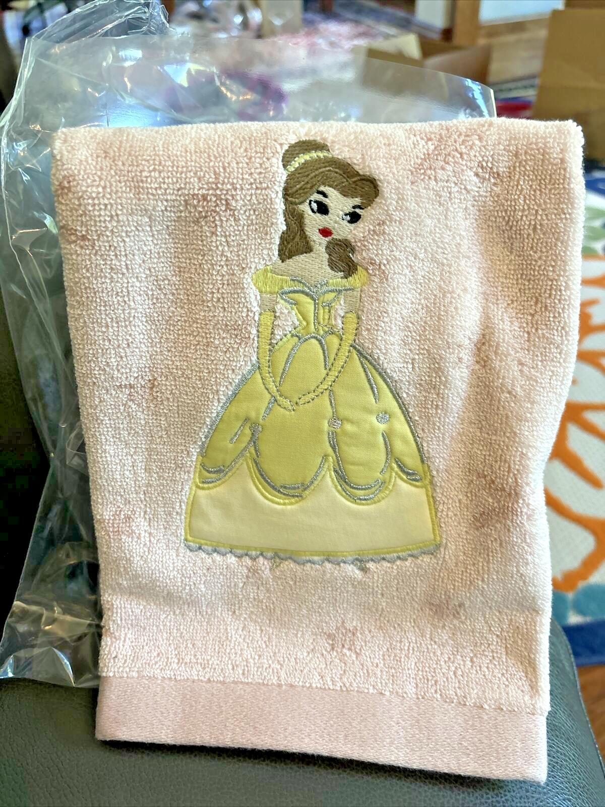 Disney Pottery barn Princess Belle towel hand bath holiday party gift school m