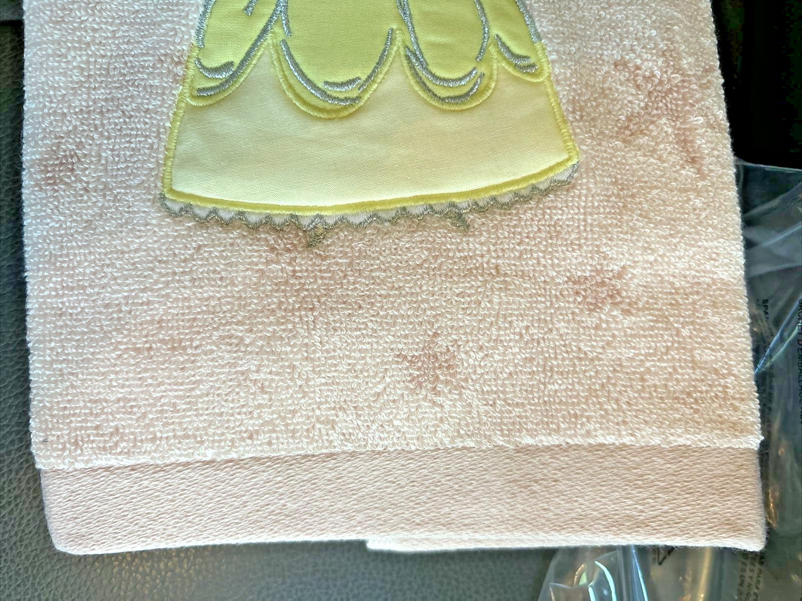 Disney Pottery barn Princess Belle towel hand bath holiday party gift school m