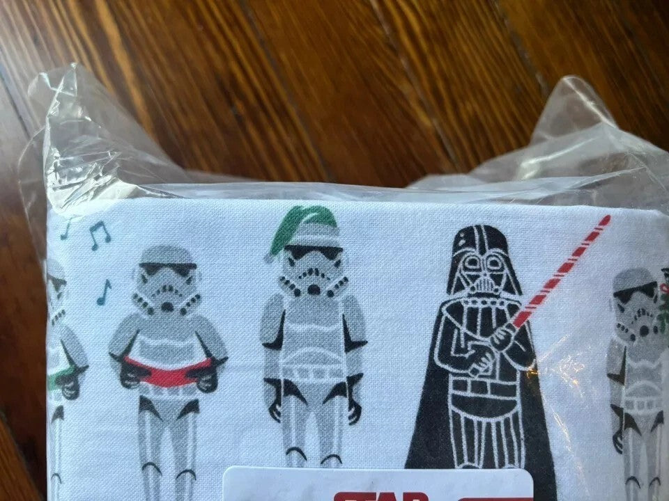 pottery barn Holiday Disney Star wars birthday kid Christmas SHEET SET Twin 3PC