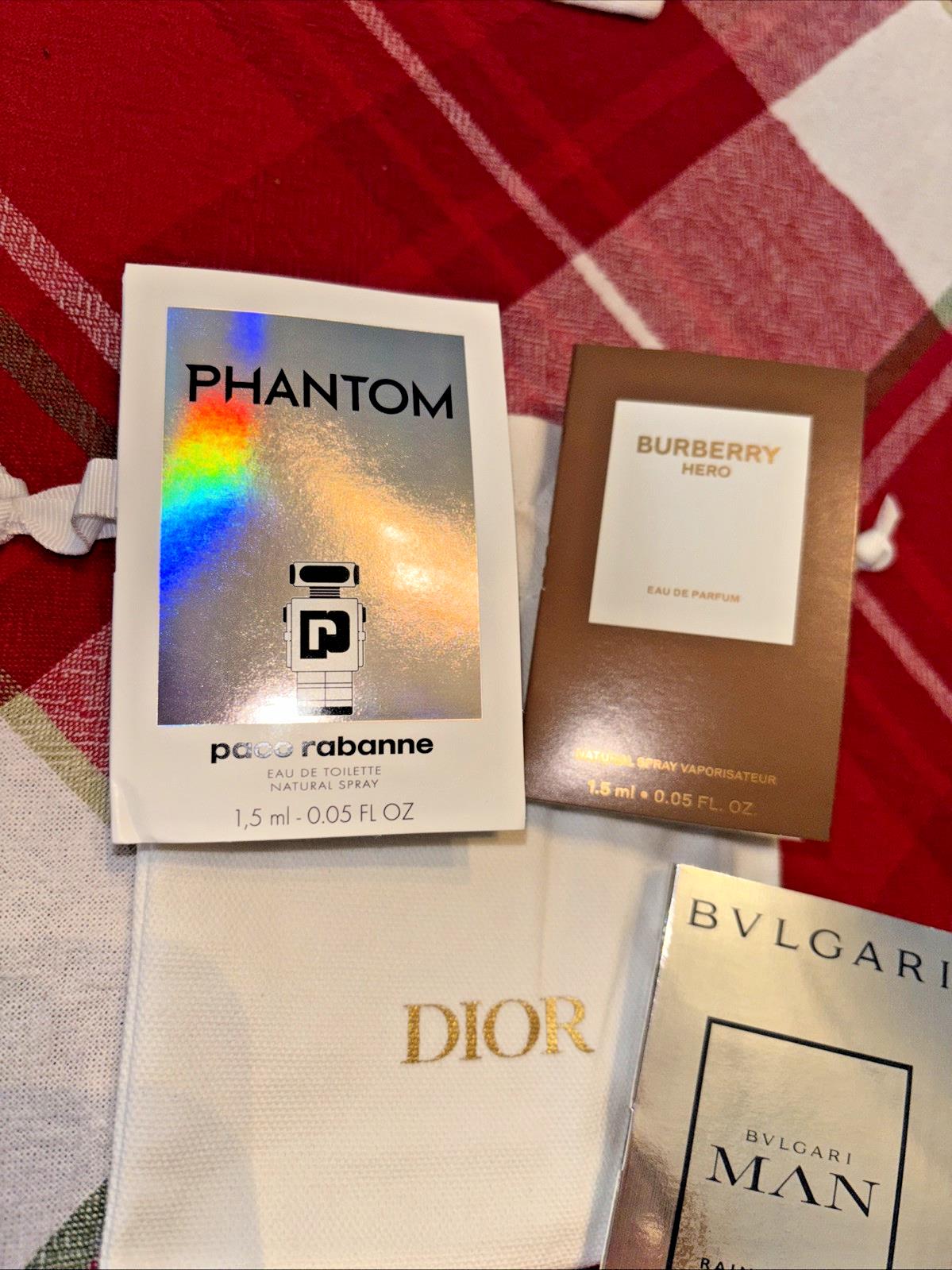 Parfum Men Burberry Bvlgari Fragrance Phantom + VIP Bag+?? Holiday gift set 3 m