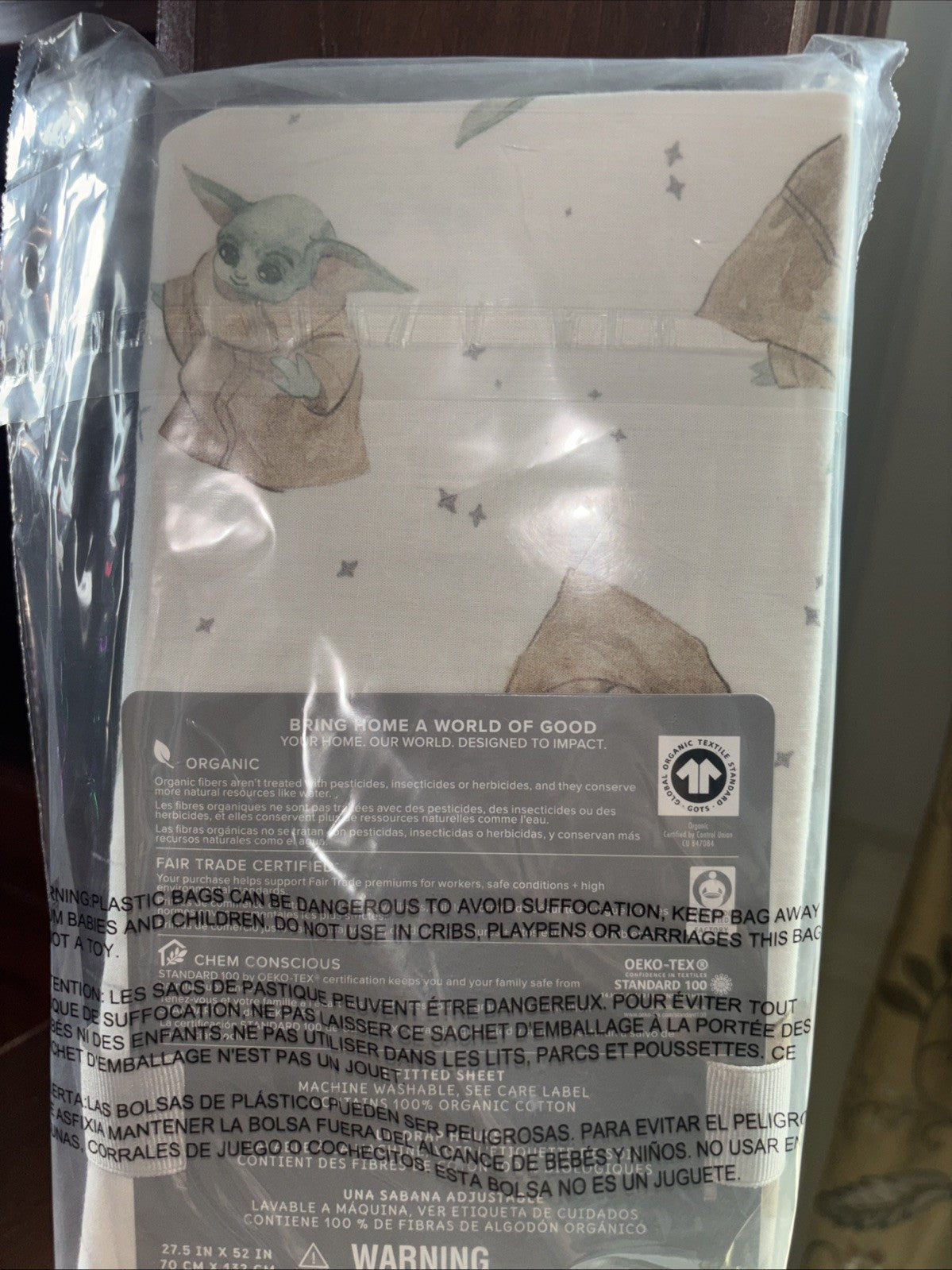 Disney Pottery barn STAR WARS Crib Toddler SHEET baby Picture Holiday gift boy