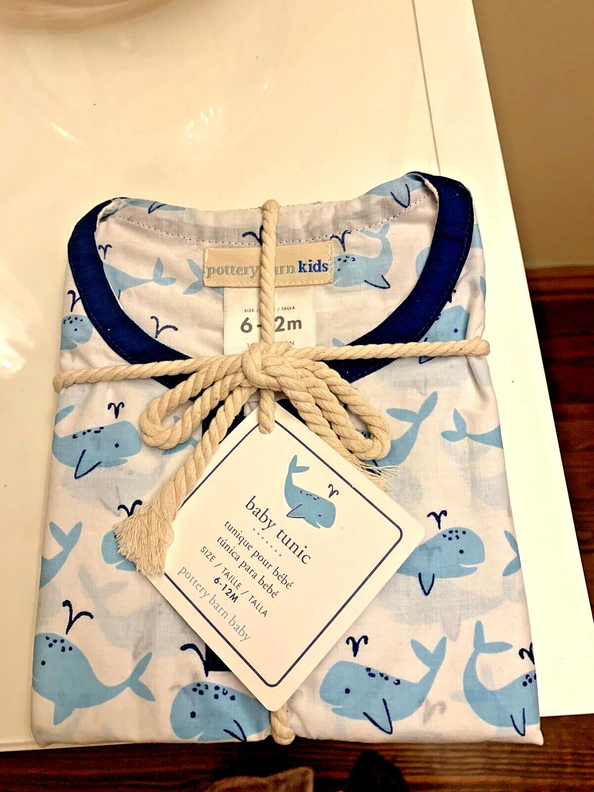 Pottery Barn Disney baby Whale Tunic cover pool beach ocean towel bath n
