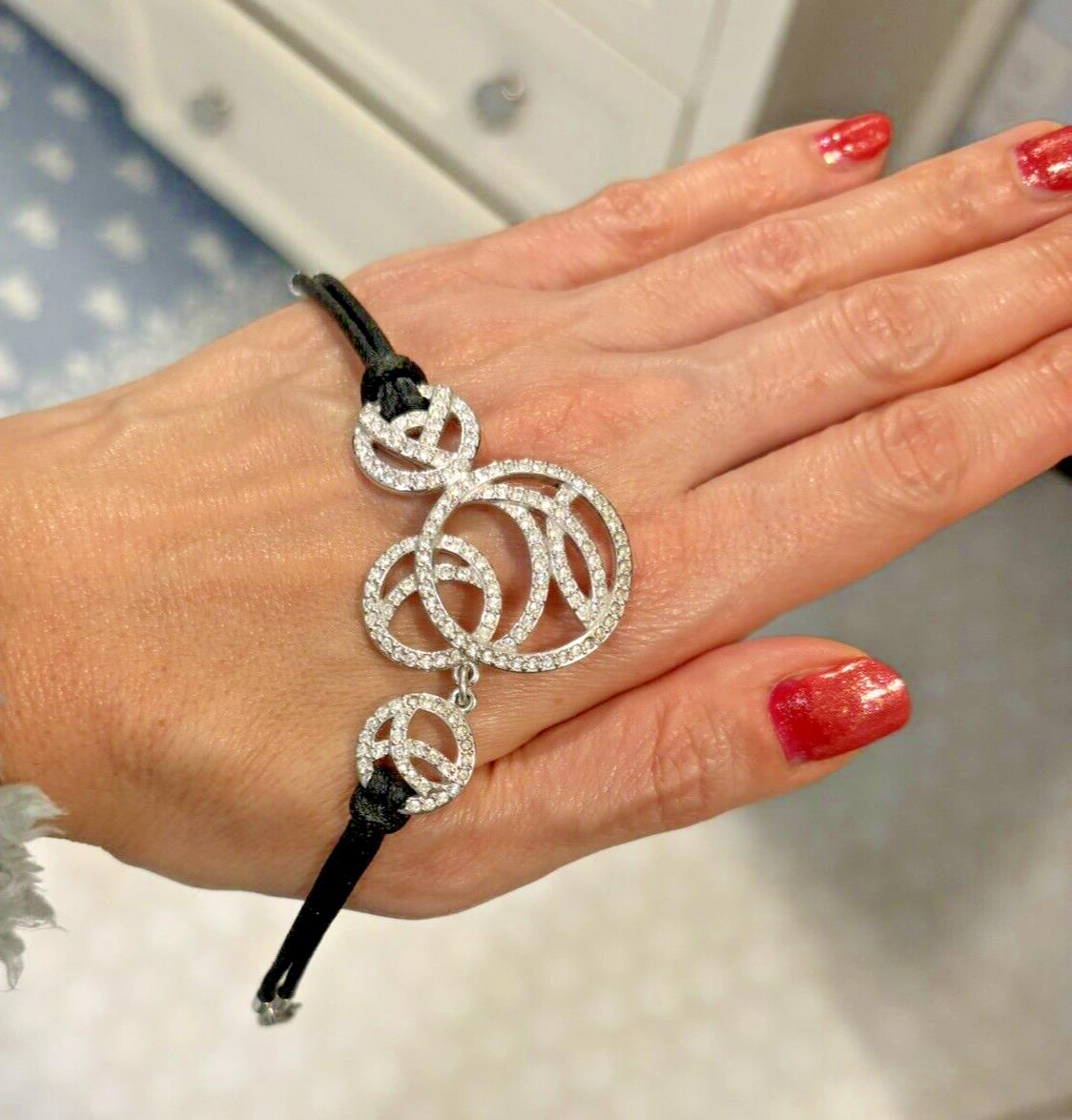 Swarovski Necklace Jewelry bracelet Christmas GIFT gold silver holiday $300 \