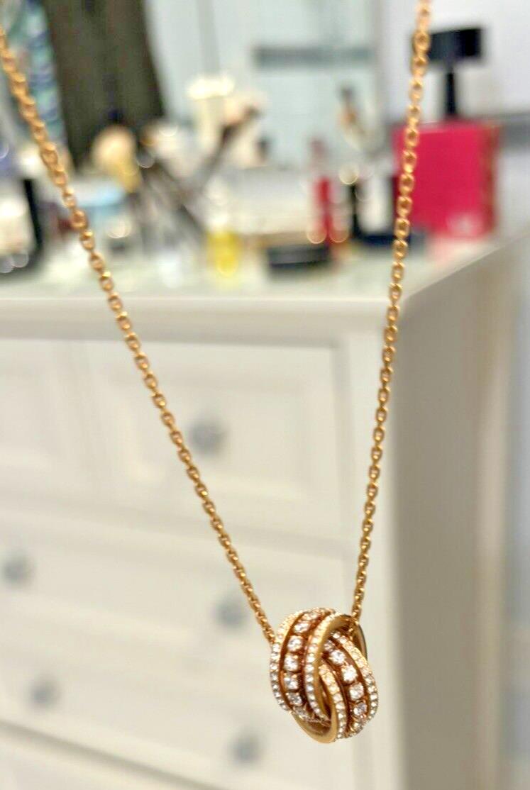 Swarovski Necklace Jewelry bracelet Christmas GIFT gold silver holiday $300 \