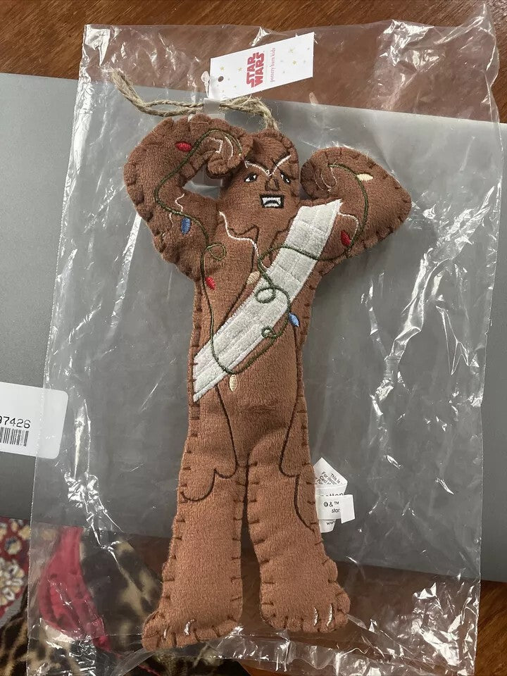 pottery barn holiday Star wars ornament Christmas gift party disney grogu solo n
