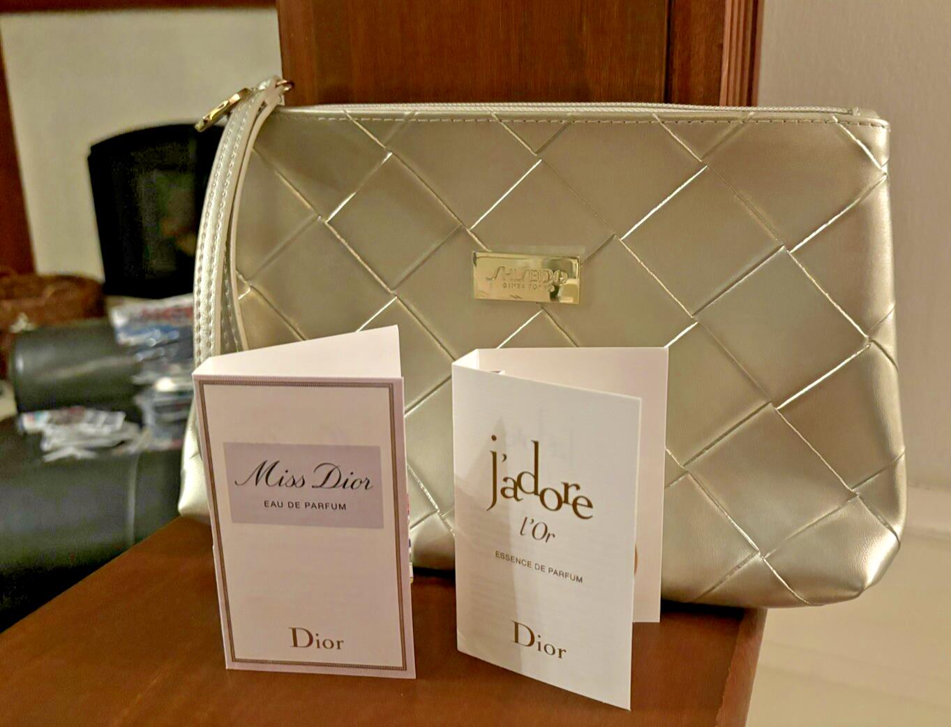 Perfume Set Clutch Bag Holiday Gift Gold birthday party teen velvet mom school n