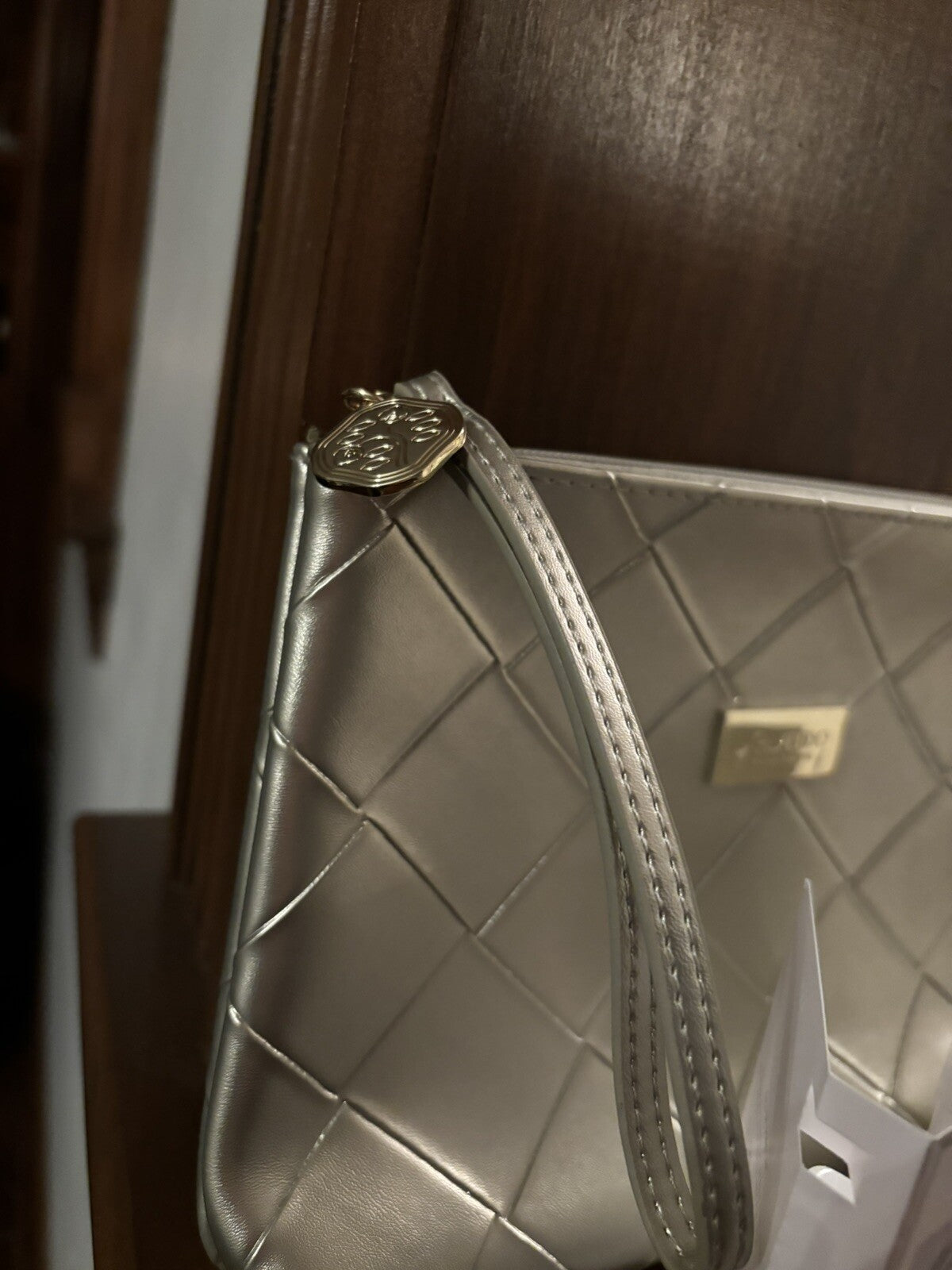 Perfume Set Clutch Bag Holiday Gift Gold birthday party teen velvet mom school n