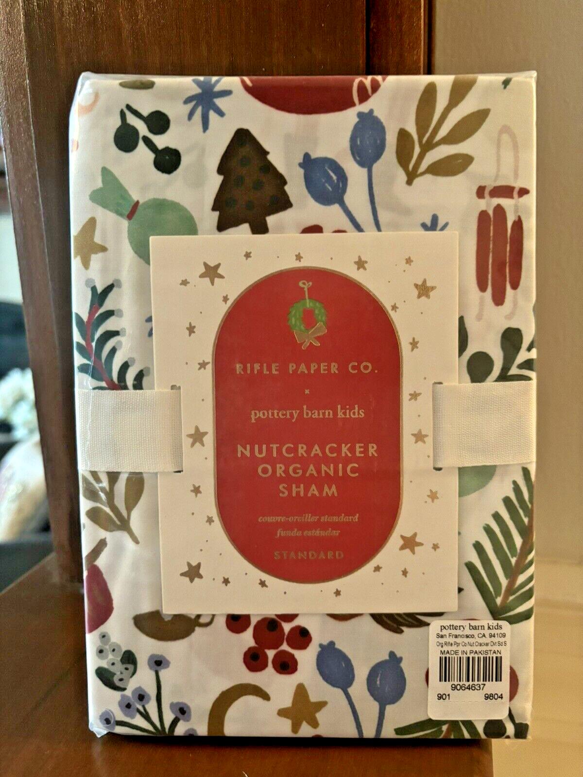 Pottery Barn Nutcracker pillow Sham ruffle Holiday Gift party Disney Birthday n