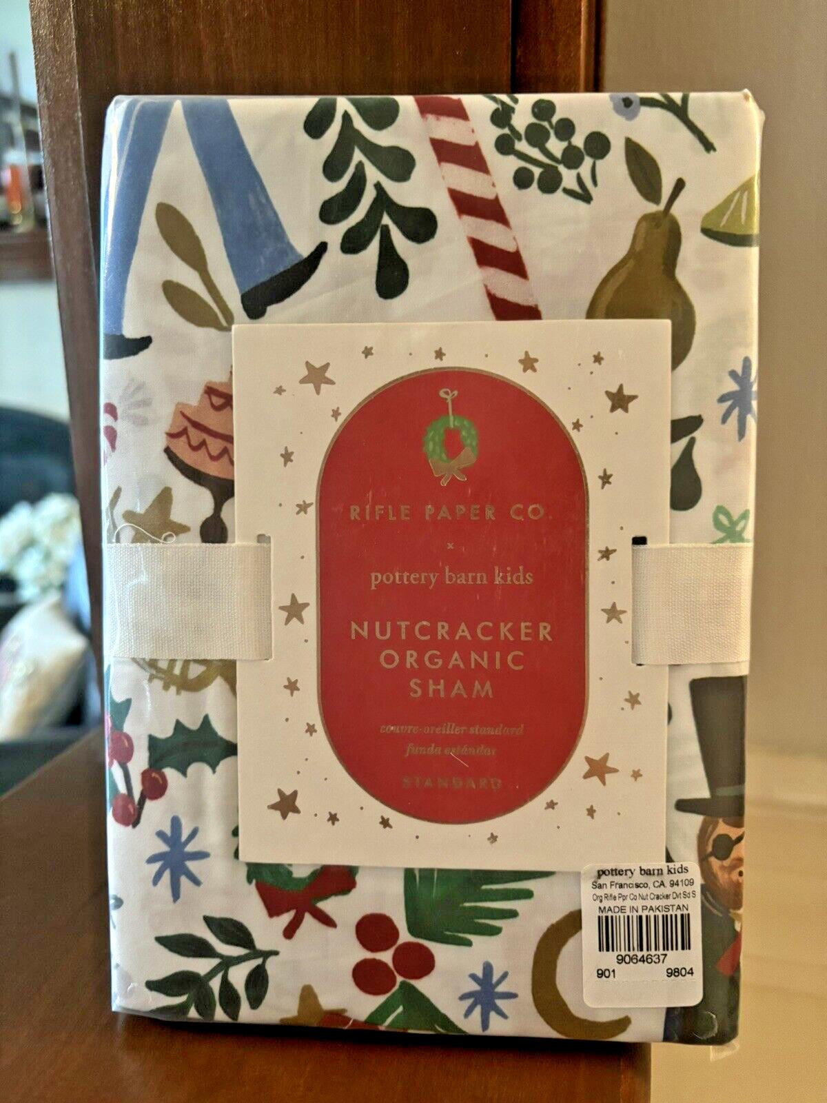 Pottery Barn Nutcracker pillow Sham ruffle Holiday Gift party Disney Birthday n