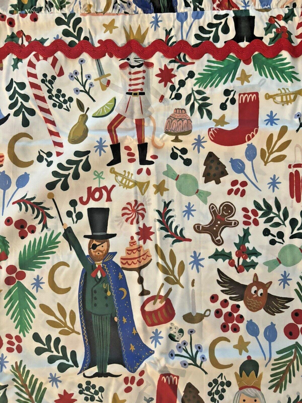 Pottery Barn Nutcracker pillow Sham ruffle Holiday Gift party Disney Birthday n