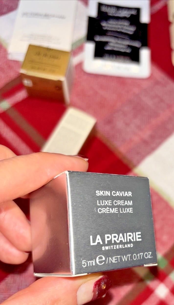 La Prairie Beckham beauty Perfume holiday Mom gift Set party Birthday girl ??