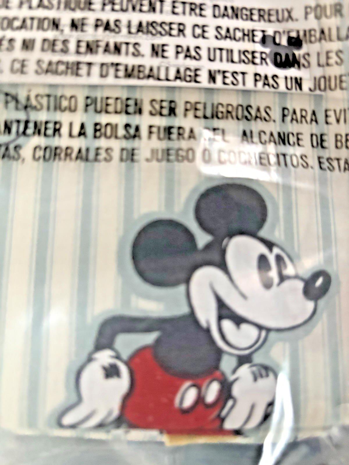 Pottery barn SHEET SET Crib Disney Baby Toddler Mickey Mouse Stripe Holiday gift