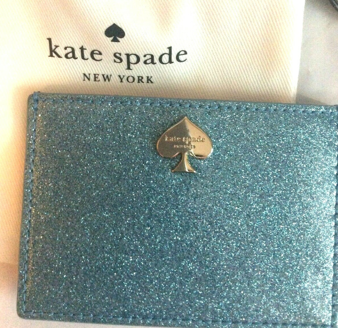 Kate Spade wallet case glitter holiday Birthday Disney girl teen party  ?? n