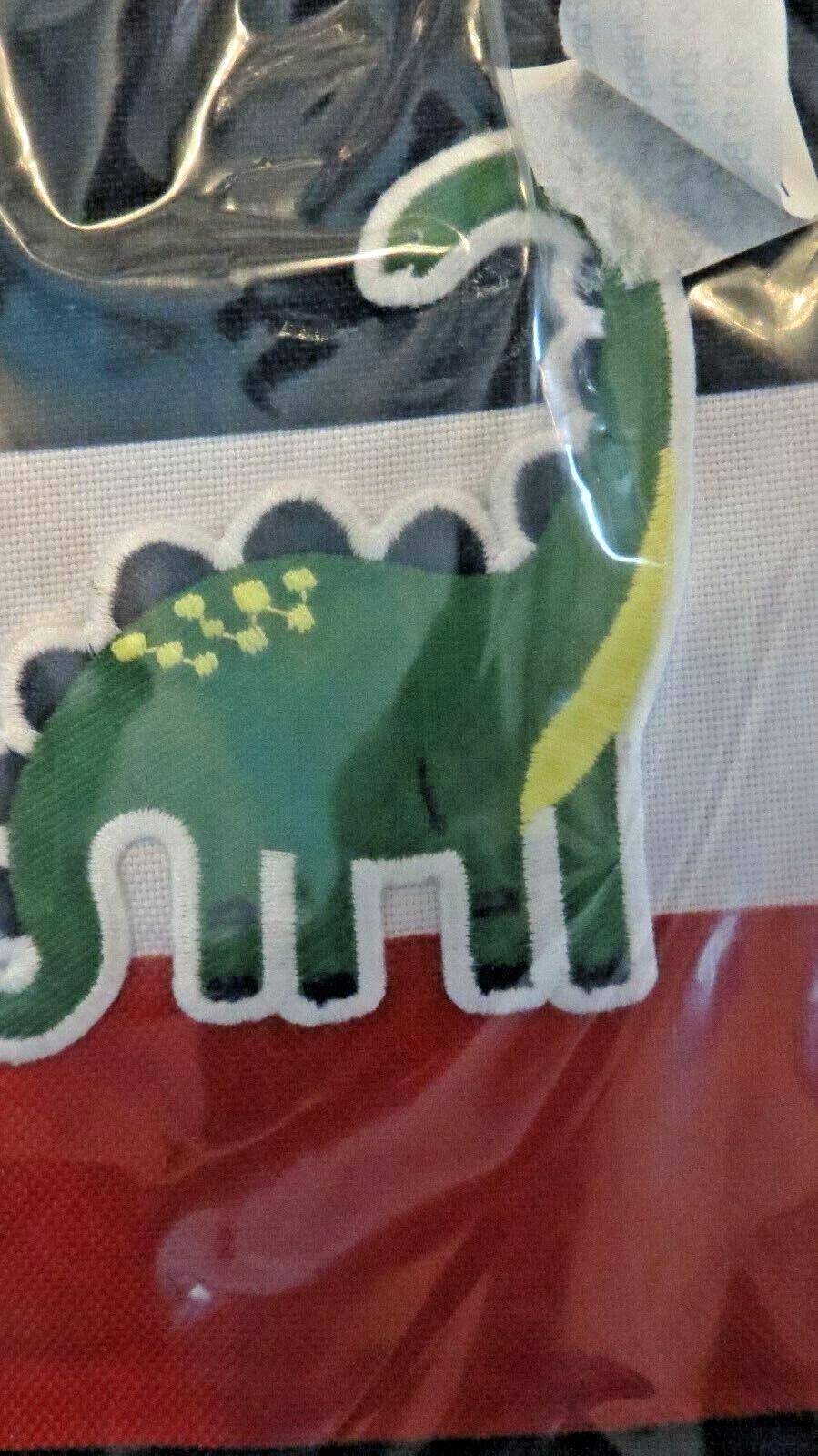 Pottery barn Disney LUNCH BOX bag School Dinosaur stripe Jurassic pre k n