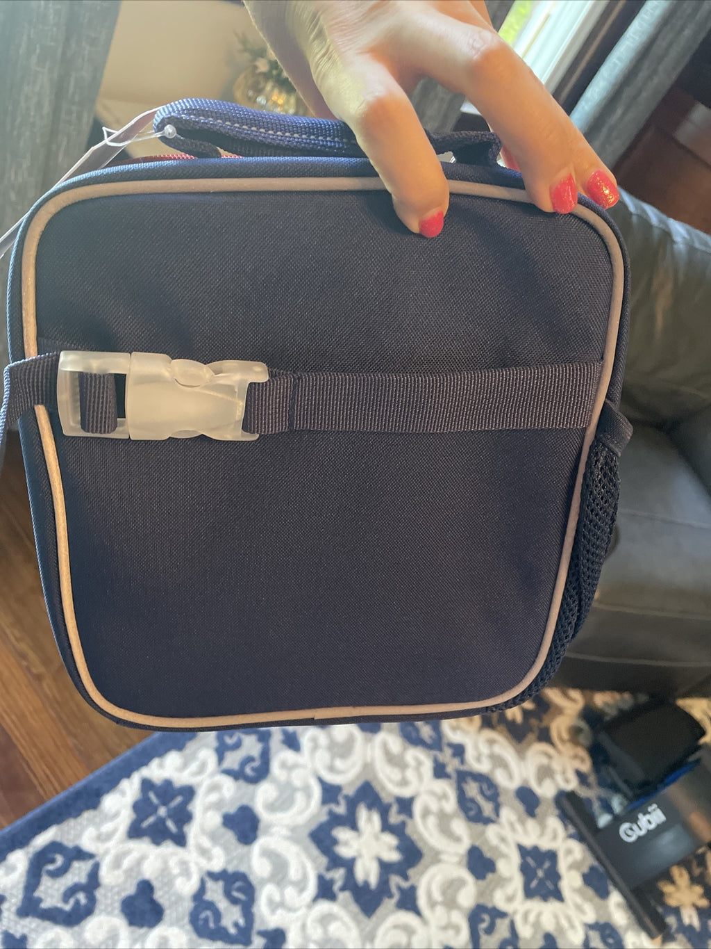 Pottery barn Disney LUNCH BOX bag School Dinosaur stripe Jurassic pre k n