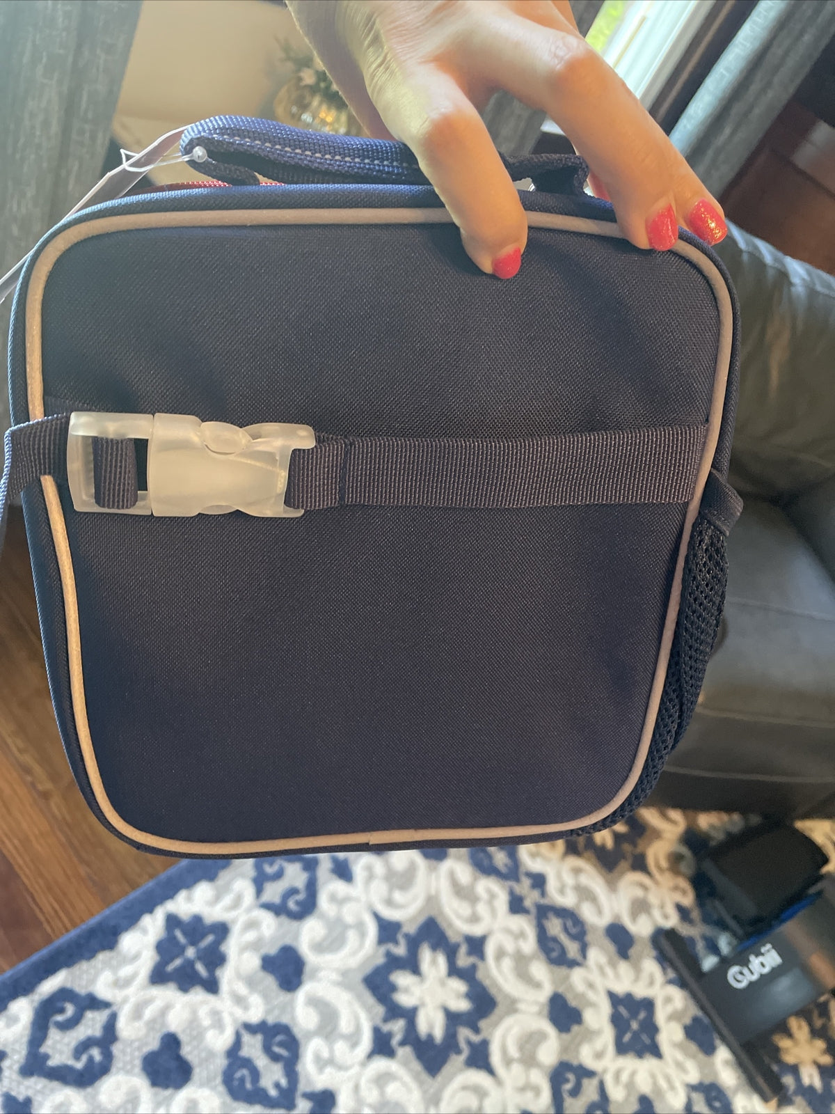 Pottery barn Disney LUNCH BOX bag School Dinosaur stripe Jurassic pre k n