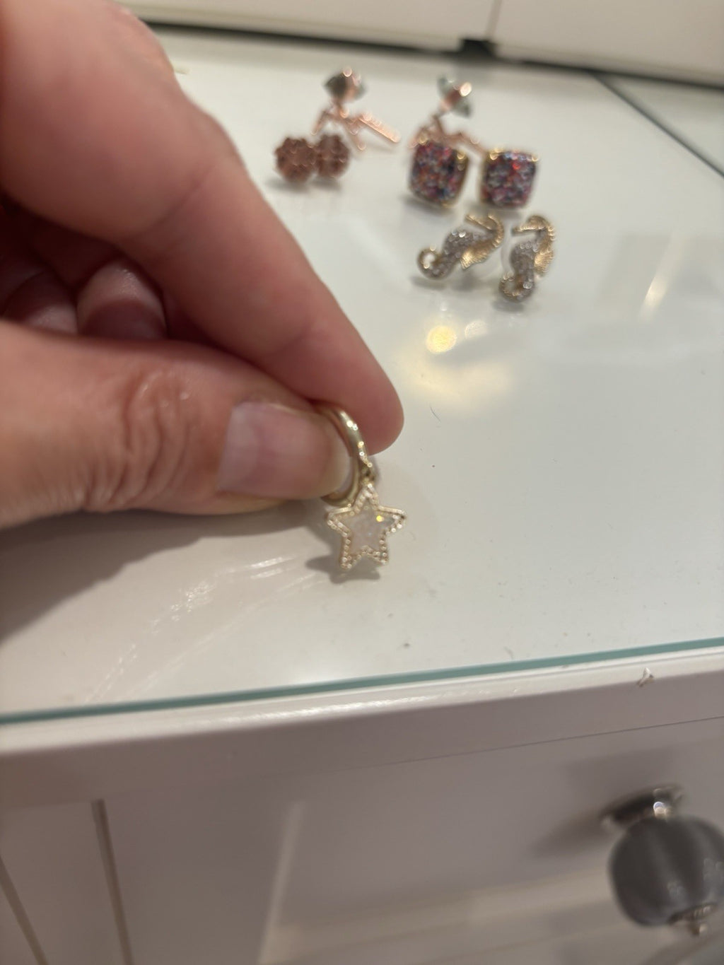 Kate Spade Kendra Scott TORY BURCH EARRING SET GIFT teen gold hoop rose girl .