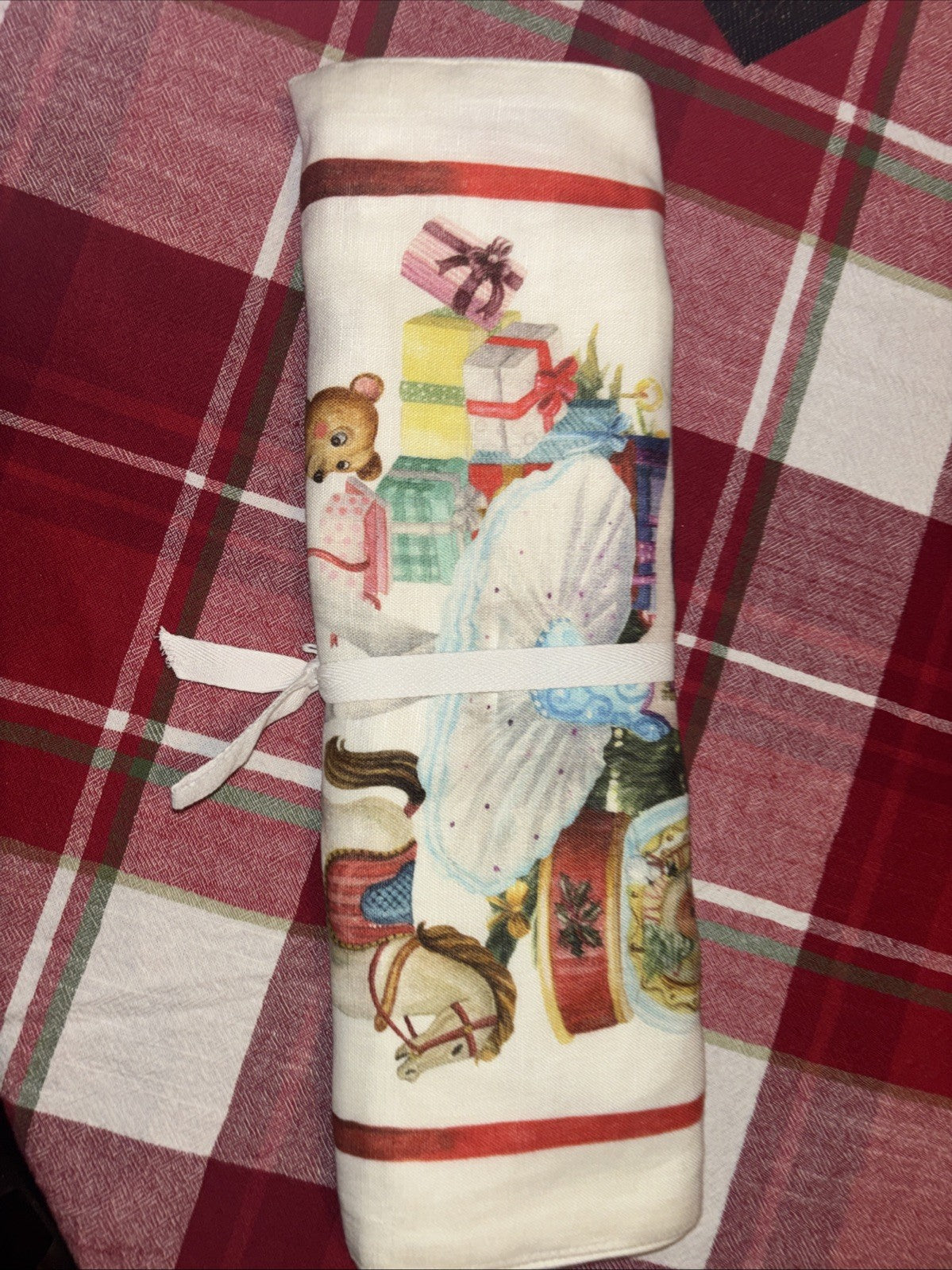 Pottery Barn Holiday Christmas TWAS NIGHT runner Nutcracker gift party Williams