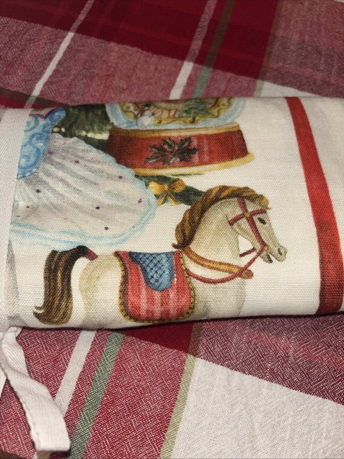 Pottery Barn Holiday Christmas TWAS NIGHT runner Nutcracker gift party Williams