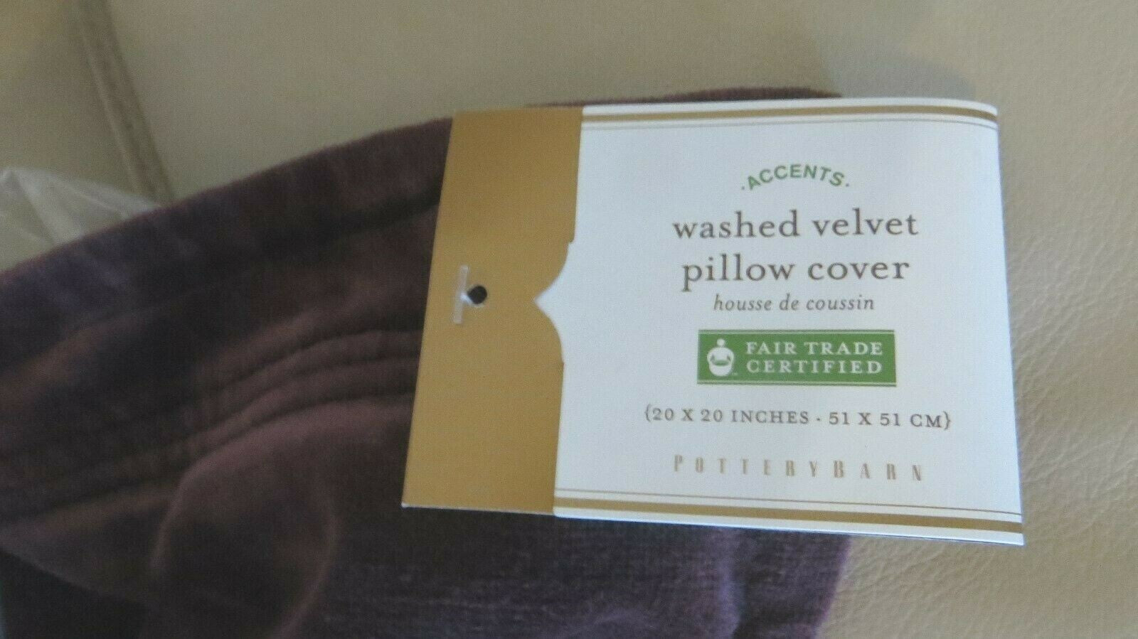 Pottery Barn Pillow cover holiday velvet party Disney gift Birthday guest q