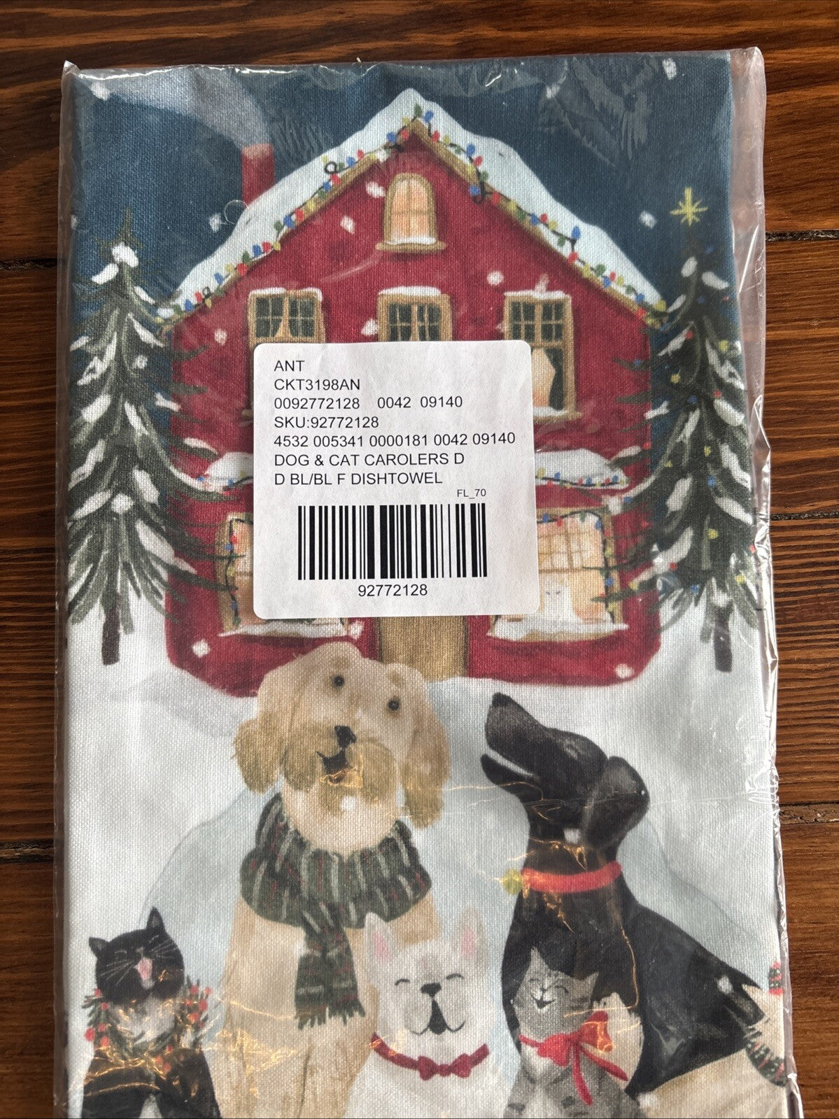 Anthropology holiday kitchen towel Dog birthday party gift guest disney bath .