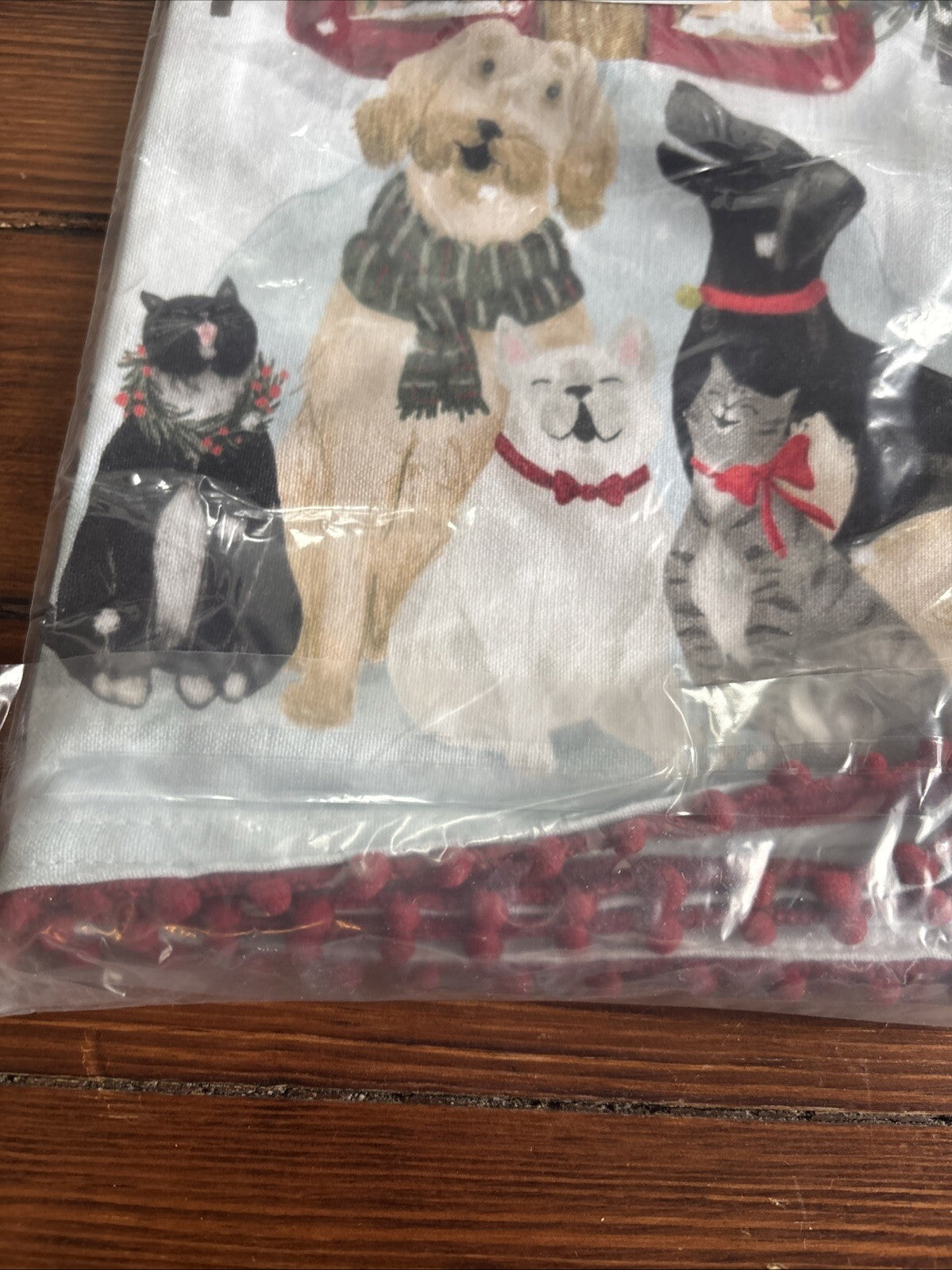 Anthropology holiday kitchen towel Dog birthday party gift guest disney bath .