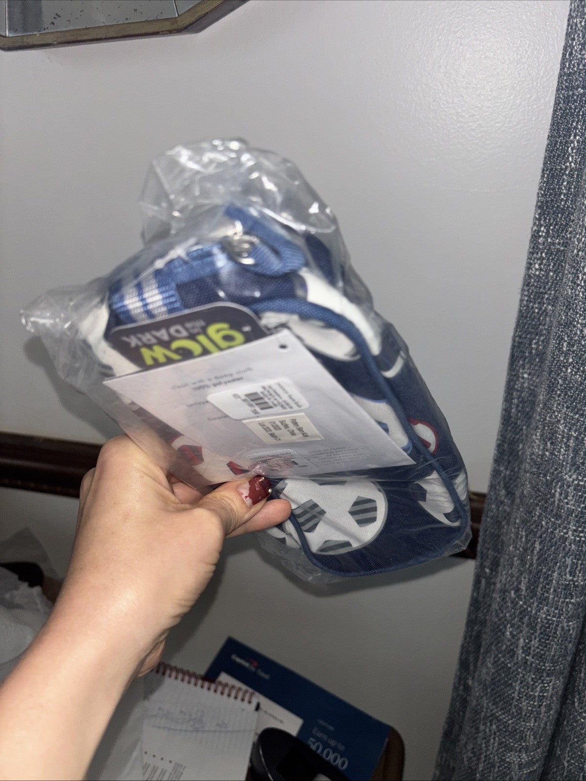 School Pottery Barn Soccer ?? Ball Sport ZIP PENCIL CASE BAG superhero boy Gift