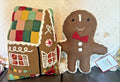 Pottery Barn Christmas holiday Gingerbread Pillow birthday gift Rifle Co SET 2