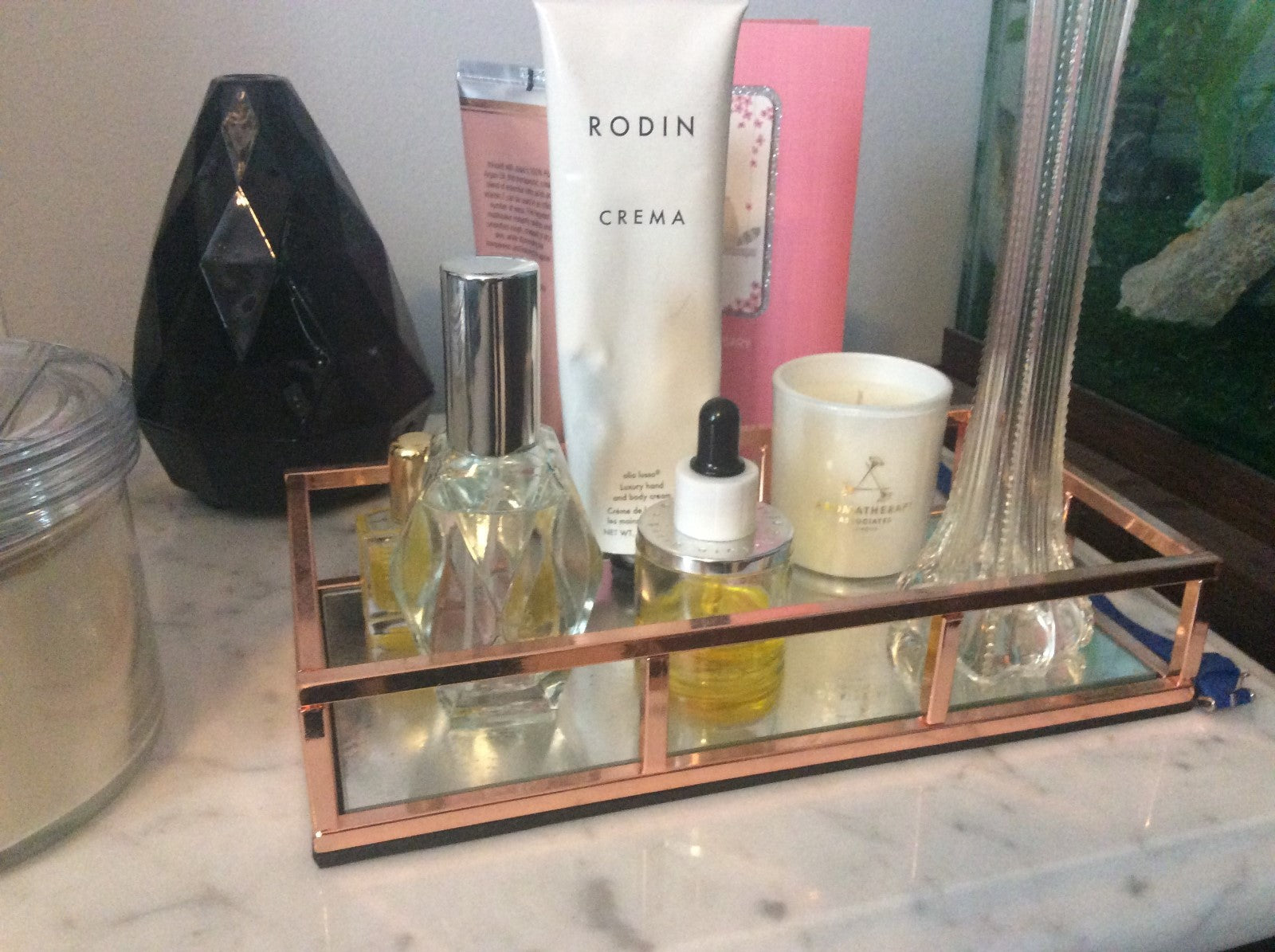 Glass Mist bottle Spray Face and Body travel refill beauty holiday wedding k