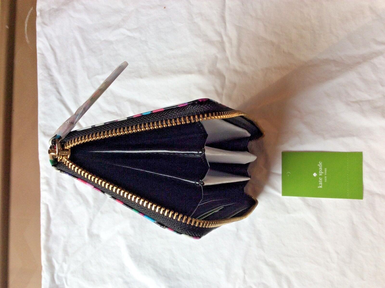 Kate Spade wallet holiday Disney PARTY DOT birthday teen travel Rainbow .