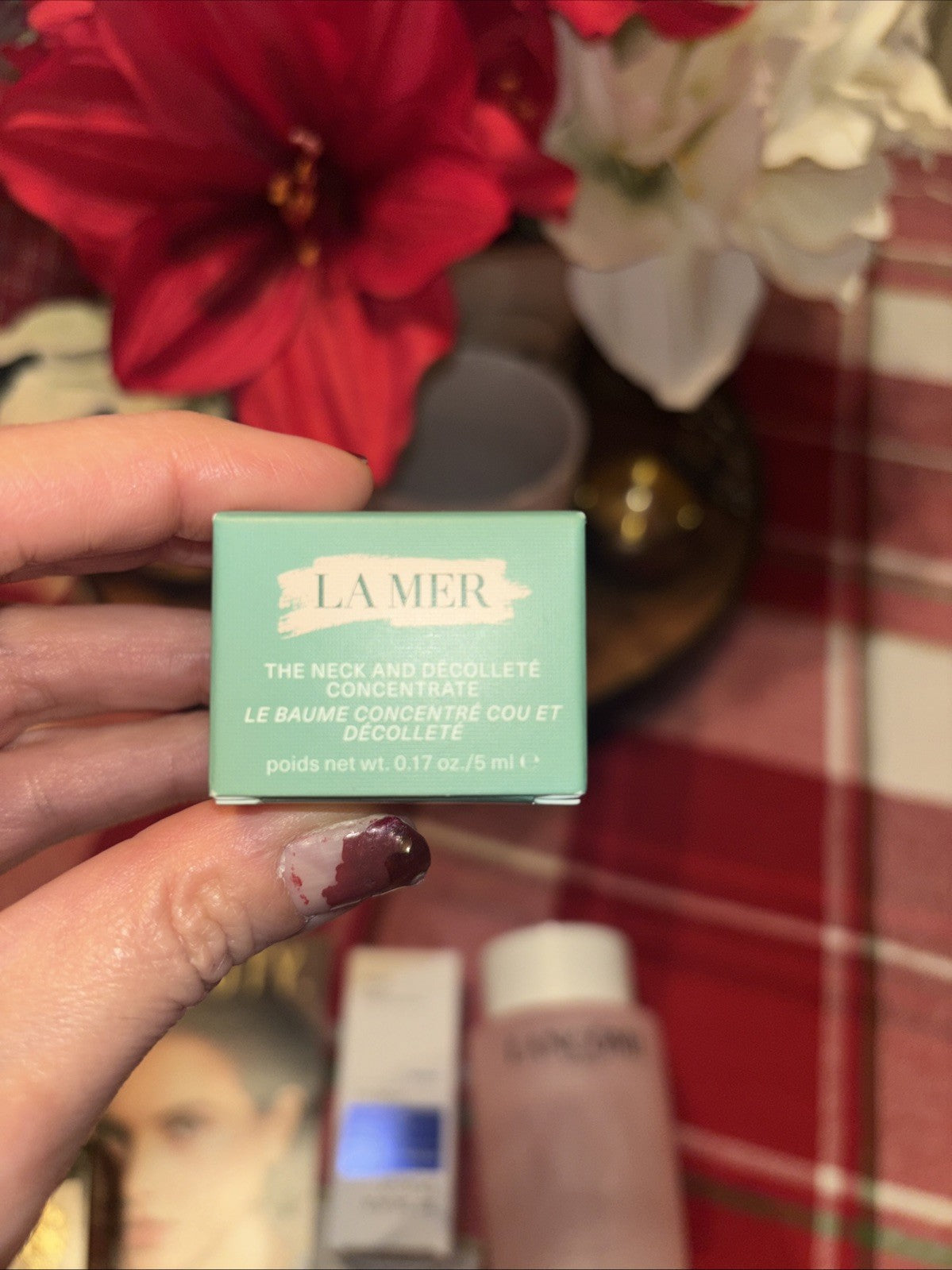 Kirke La Mer beauty Lancome Eye cream holiday Perfume Birthday ?? gift Travel