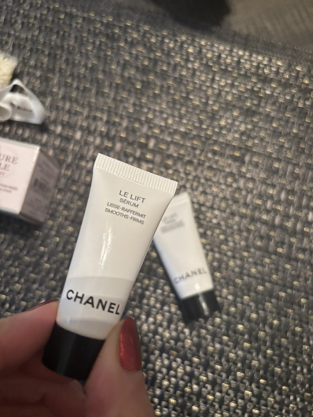 Chanel Lift La Mer Cream Serum beauty holiday ?? Gift travel Set Birthday mom p