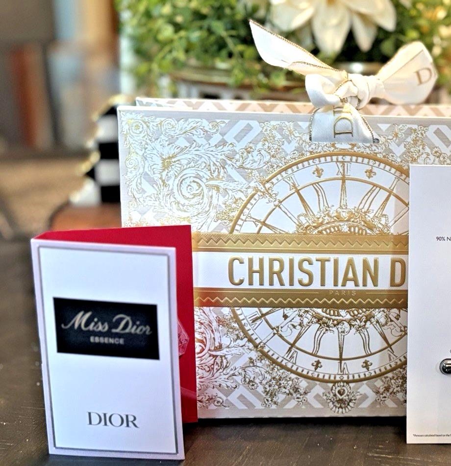 DIOR Vip holiday gift set wedding+Bag+Lip pink Perfume Birthday ?? travel girl n