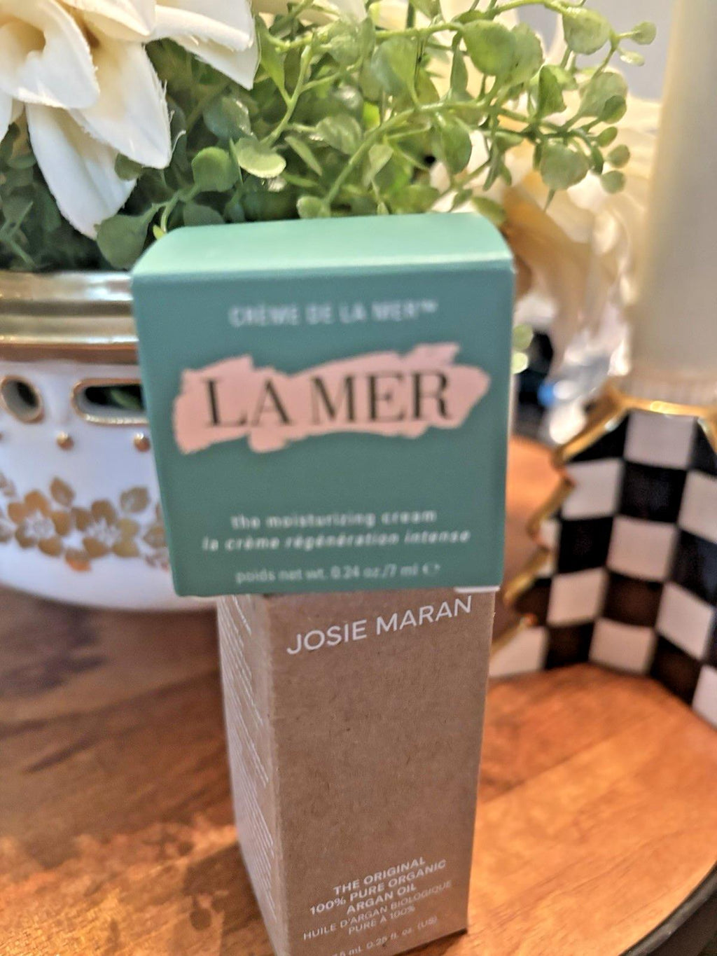 La Mer Silk bag moisturizer beauty holiday perfume gift party Birthday set mom p