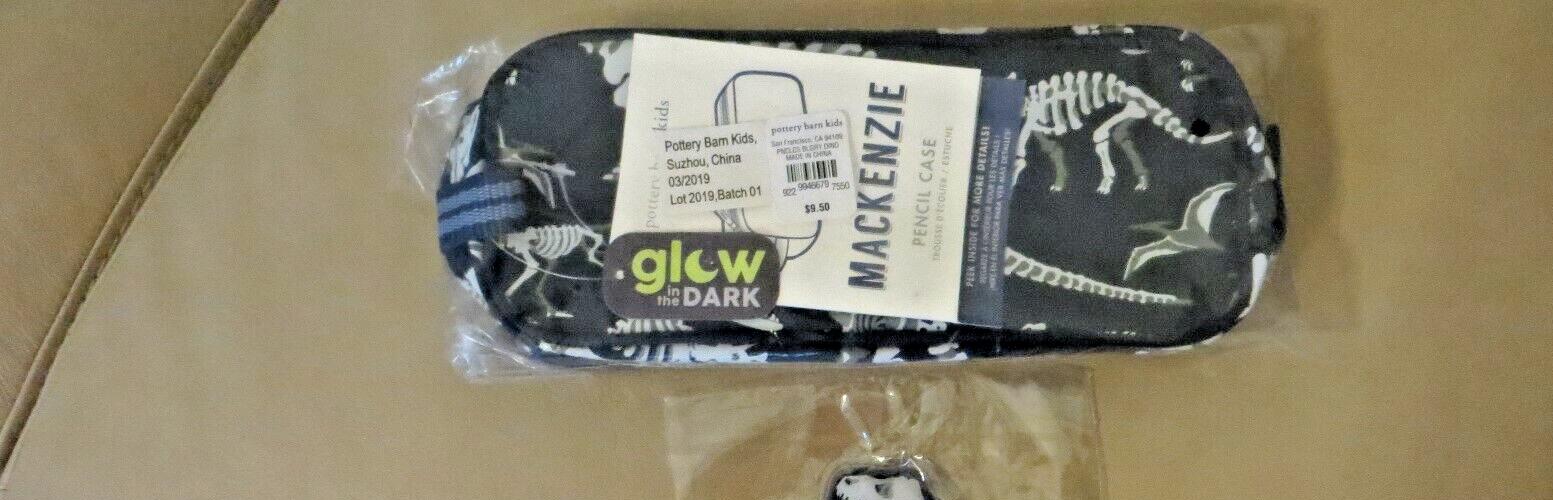 School Pottery barn Disney Pencil case bag boy Dinosaur travel gift pre k m