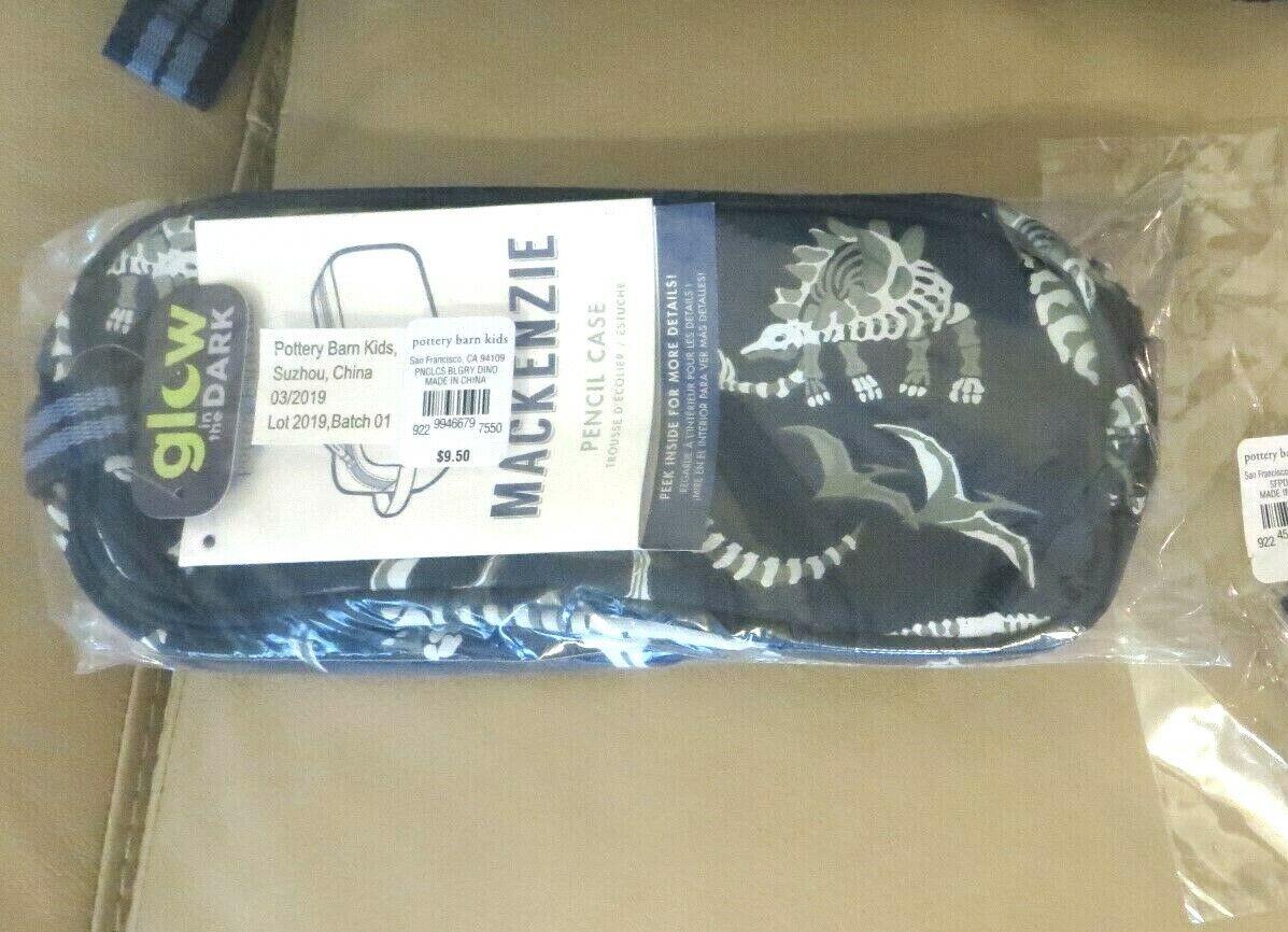 School Pottery barn Disney Pencil case bag boy Dinosaur travel gift pre k m