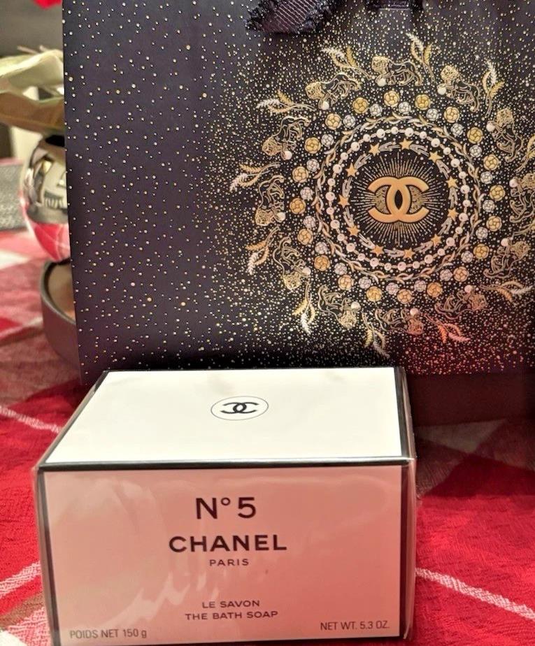 CHANEL Soap holiday Birthday Gift Wedding sealed designer VIP girl mom set 5??h