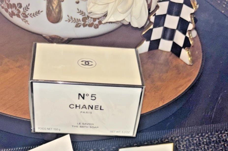 CHANEL Soap holiday Birthday Gift Wedding sealed designer VIP girl mom set 5??h