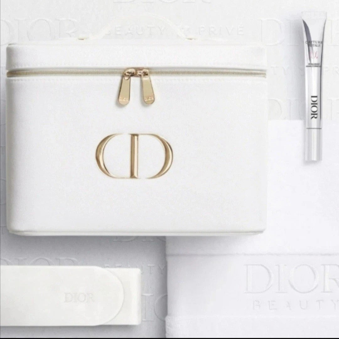 Dior VIP Platinum Gift vanity towel serum wedding birthday girl holiday set $400