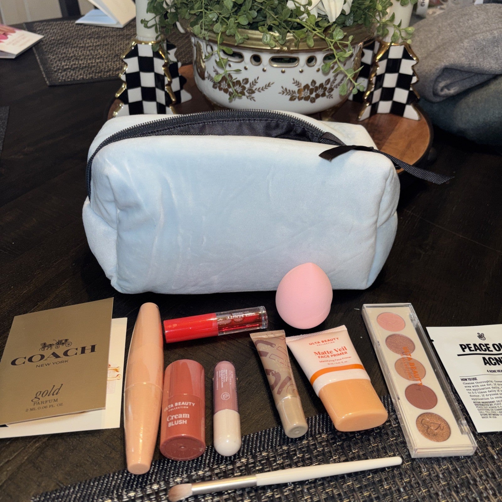 Perfume holiday party gift wedding Bag travel beauty lip teen birthday Floral?p