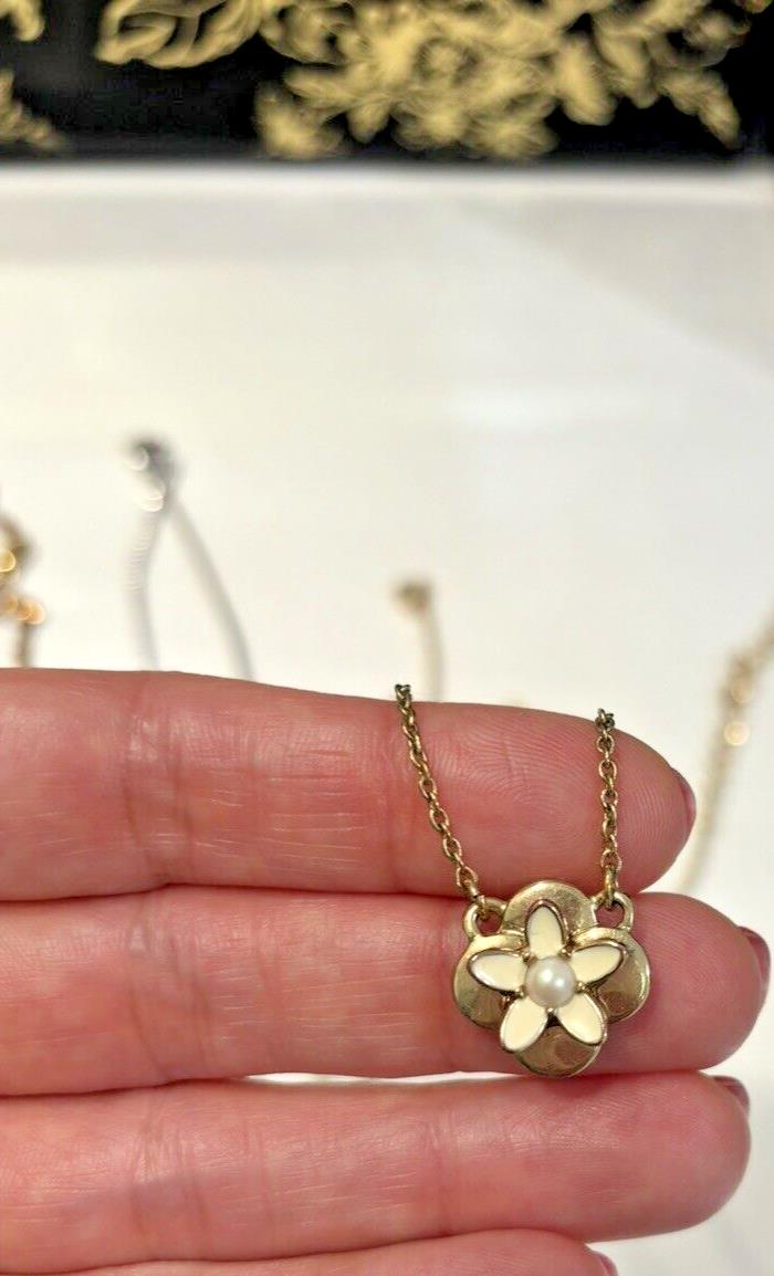 Kate Spade Necklace Jewelry Birthday GIFT gold silver holiday snowman $300 ]