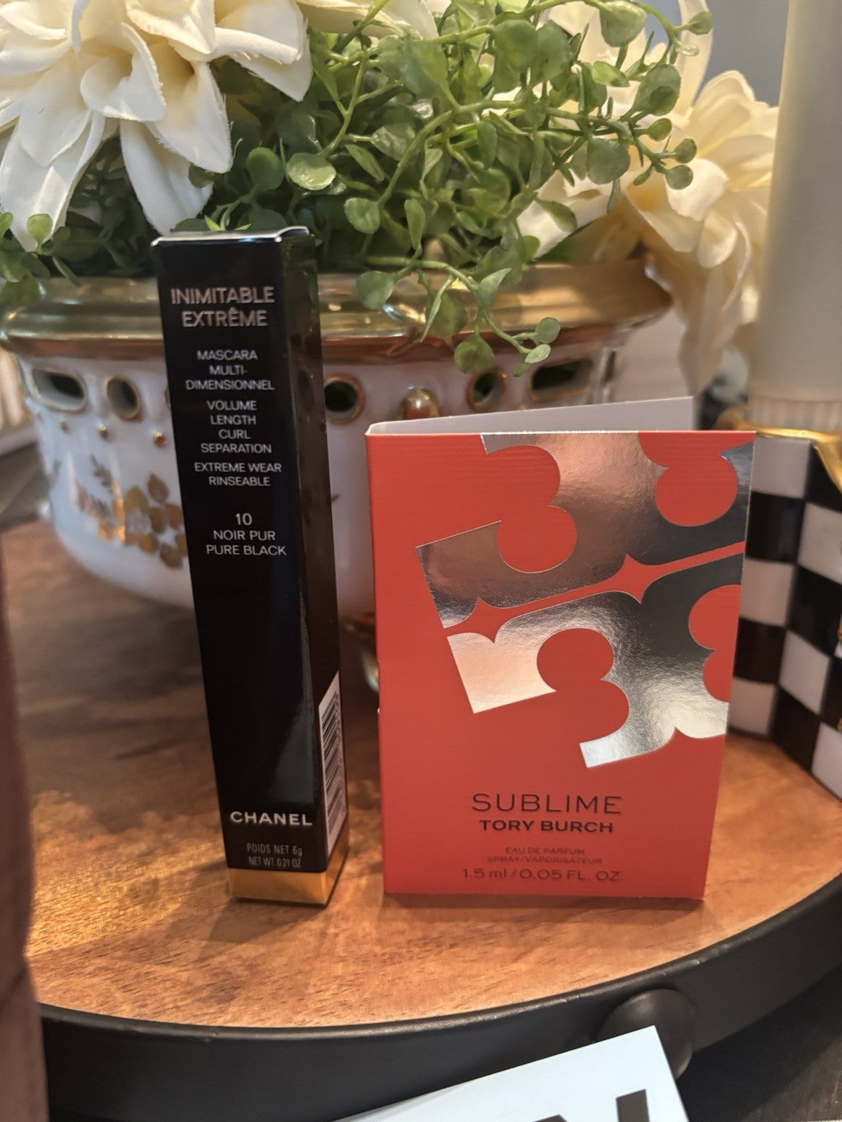 Chanel Mascara Bag holiday Perfume gift Set Birthday party wedding travel girl