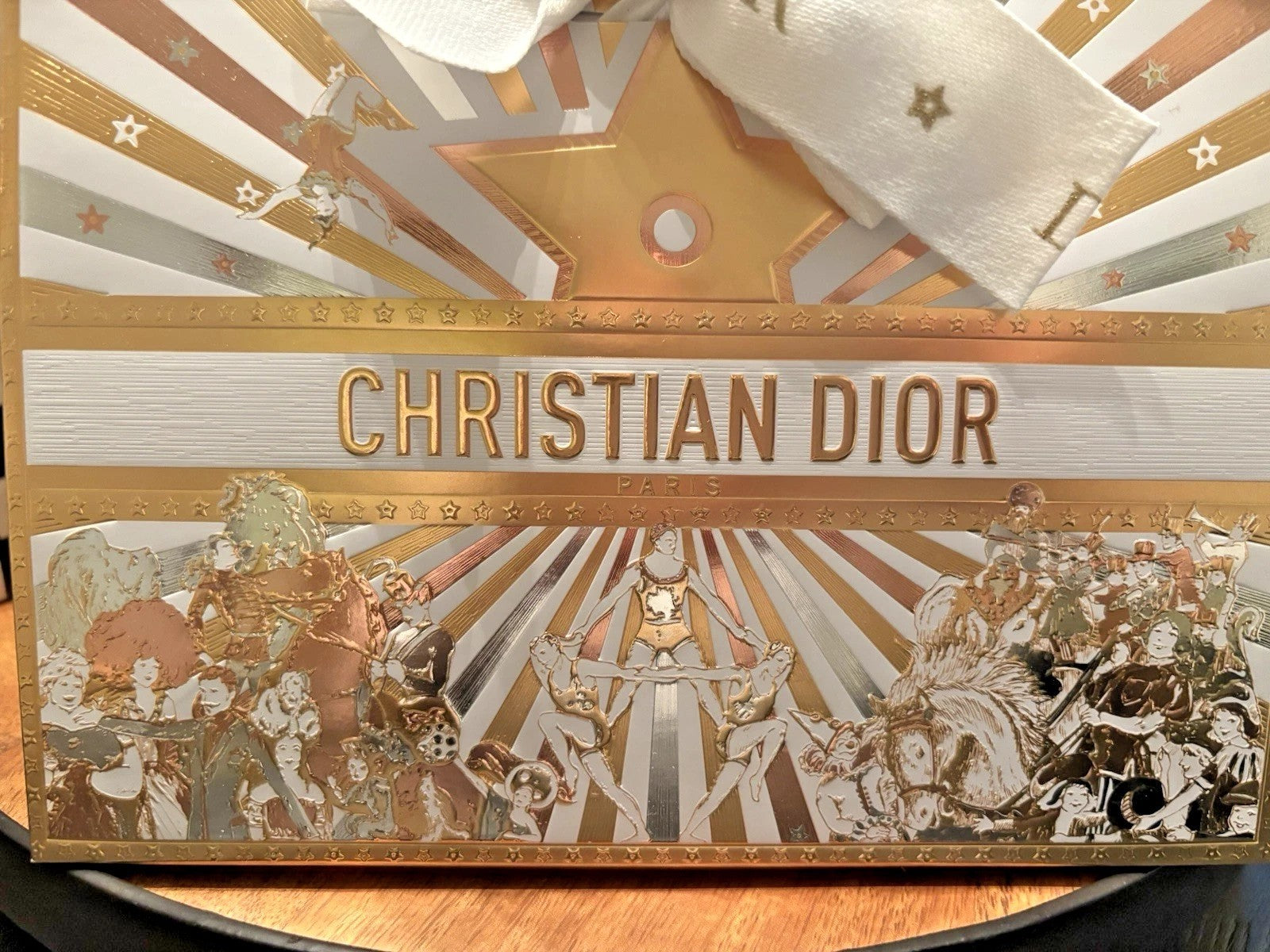 Christian Dior Beauty Gold Star Bag Limited Edition GWP Christmas holiday gift